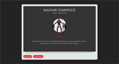 Desktop Screenshot of madame-dominique.com